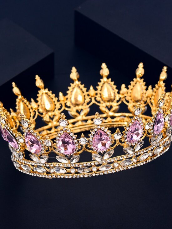 Crown for Wedding Bride Birthday Princess Bridal Shower Hair Accessories for Wom
